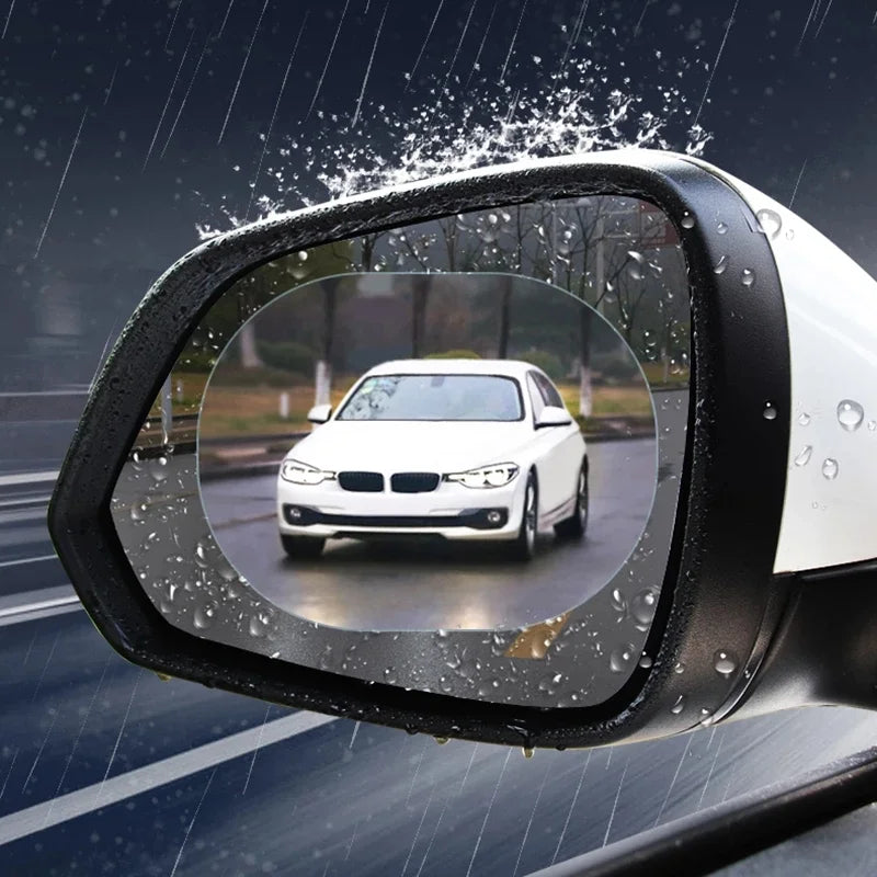 2Pcs Car Rearview Mirror Rainproof Films
