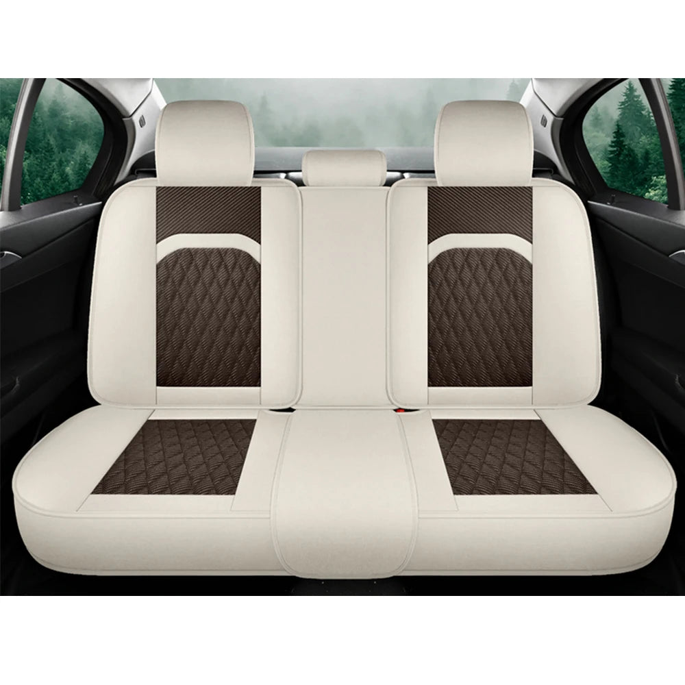 Universal Car Seat Cover Full Set for SKODA Octavia A5/A7, Kodiaq, Superb, Wagon, Fabia, Rapid, Yeti, Combi, Karoq