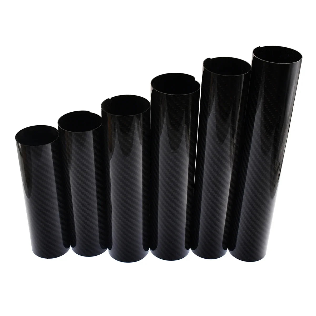 160mm-260mm Carbon Fiber Front Fork Guard Wrap Cover