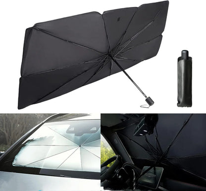 Car Sunshade Umbrella – Windshield Protection Against Sun & Heat