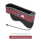 Car USB Charging Light Seat Storage Case