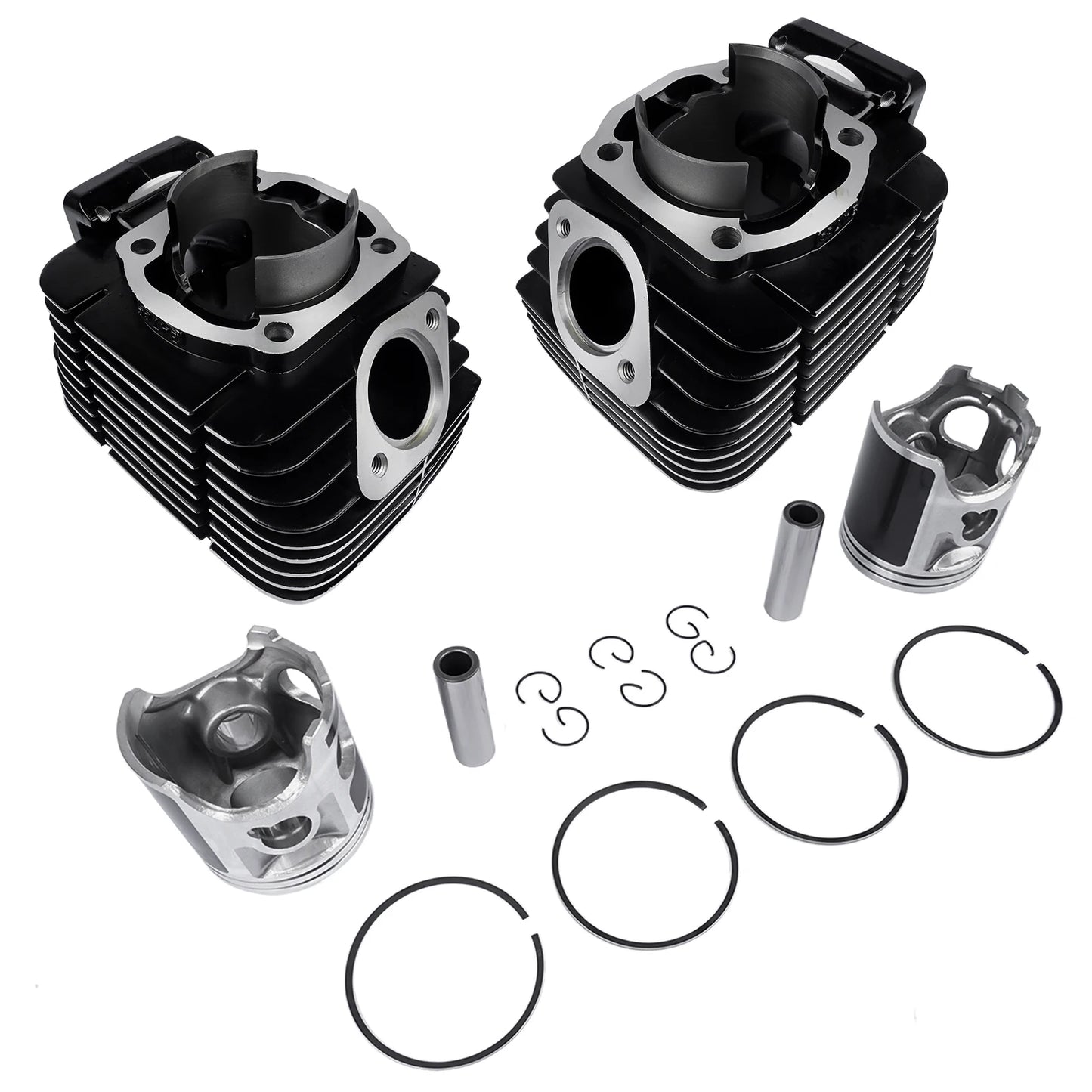 Cylinder Pistons Rings Wrist Pins Rebuild Kit For Yamaha