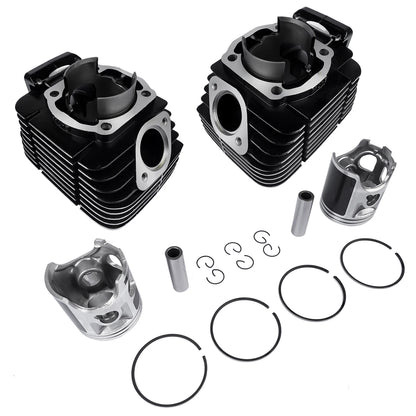 Cylinder Pistons Rings Wrist Pins Rebuild Kit For Yamaha