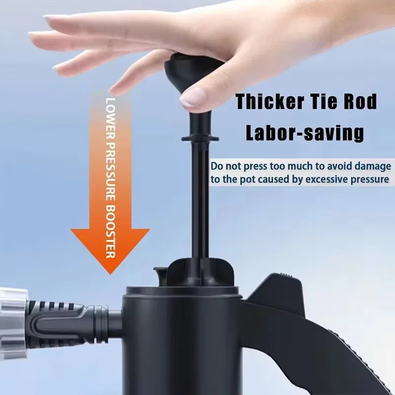 Car wash foam watering can