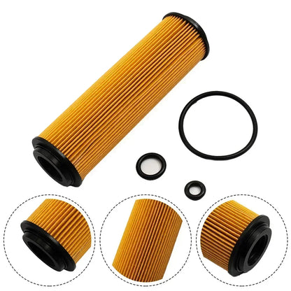 4-Piece Engine Oil Filter Element Kit – for Mercedes-Benz C160, C180, C200, C230, CLK200, E200