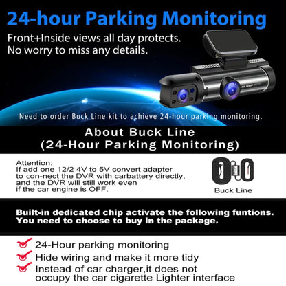 Dual Lens Car DVR Dash Camera
