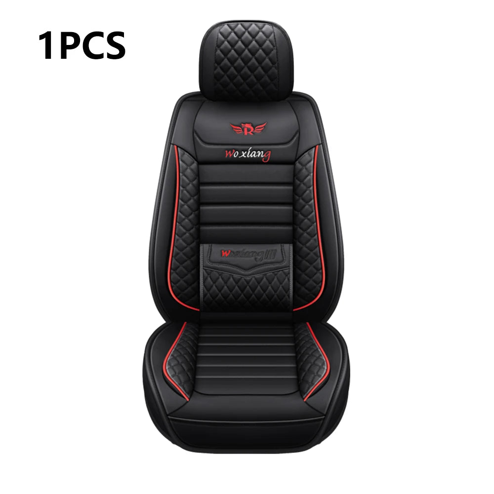 Elegant Universal Faux Leather Car Seat Cover by Tand – Easy-Clean, Comfort Design, Fits Most Major Car Models
