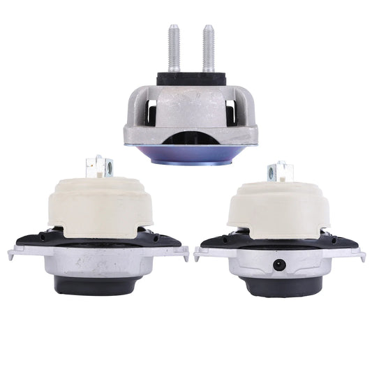 3Pcs Engine Motor & Transmission Mount Kit Compatible with Mercedes-Benz GL450 GLS550 ML63 AMG 4.7L 5.5L