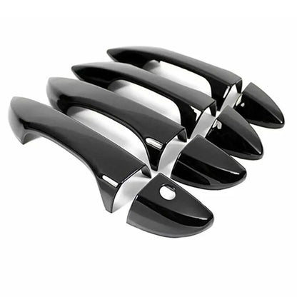 Carbon Fiber Style Car Door Handle Cover Trim – For Toyota Corolla (2014-2018, LHD)