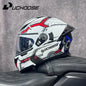 High-Quality DOT Motorcycle Helmet – Four Seasons Modular Flip-Up Motocross Racing Helmet