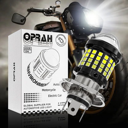 H4 LED Motorcycle Headlight Bulbs 12V 10000LM