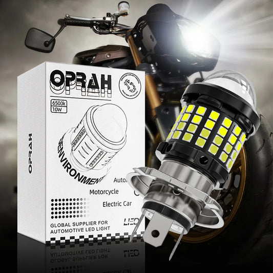 H4 LED Motorcycle Headlight Bulbs 12V 10000LM