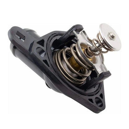 Car Black Engine Coolant Thermostat Assembly 19301-RAF-003 for Honda CR-V L4 2.4L (2007–2014)