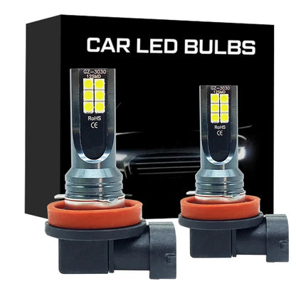 2Pcs LED Headlight Fog Light Bulbs