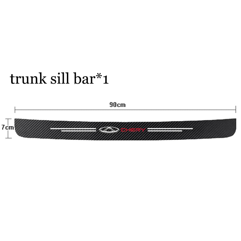 Car Door Threshold Scuff Plate