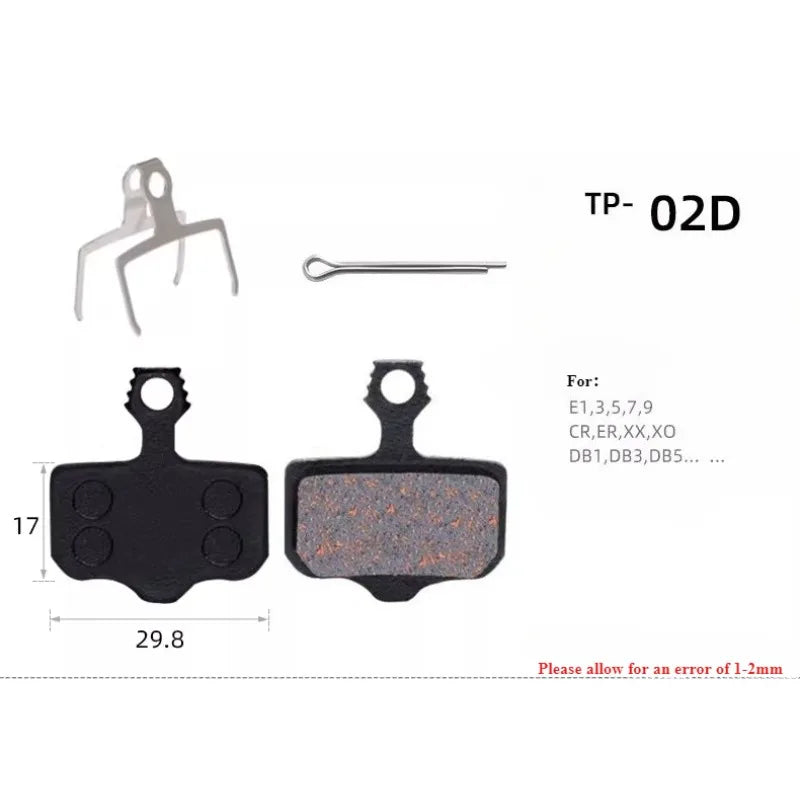 Universal Electric Vehicle Disc Brake Pads