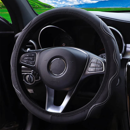leather wheel cover