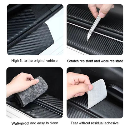 Car Door Threshold Scuff Plate
