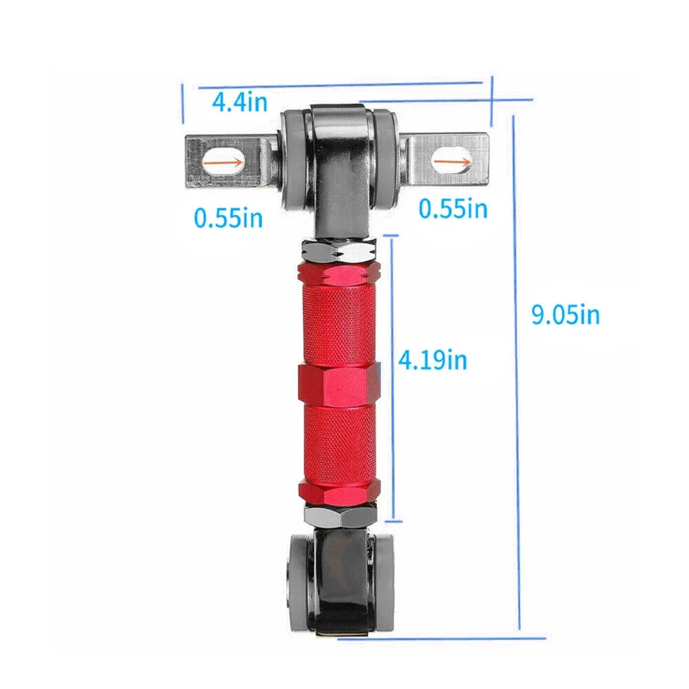 Front Upper Control Arms + Rear Camber Adjustable Kit