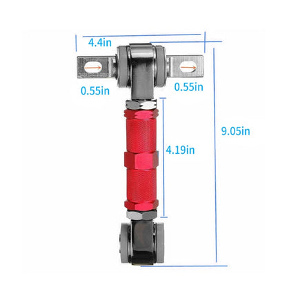 Front Upper Control Arms + Rear Camber Adjustable Kit