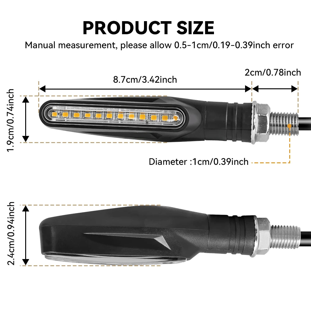 Motorcycle Led Turn Signals