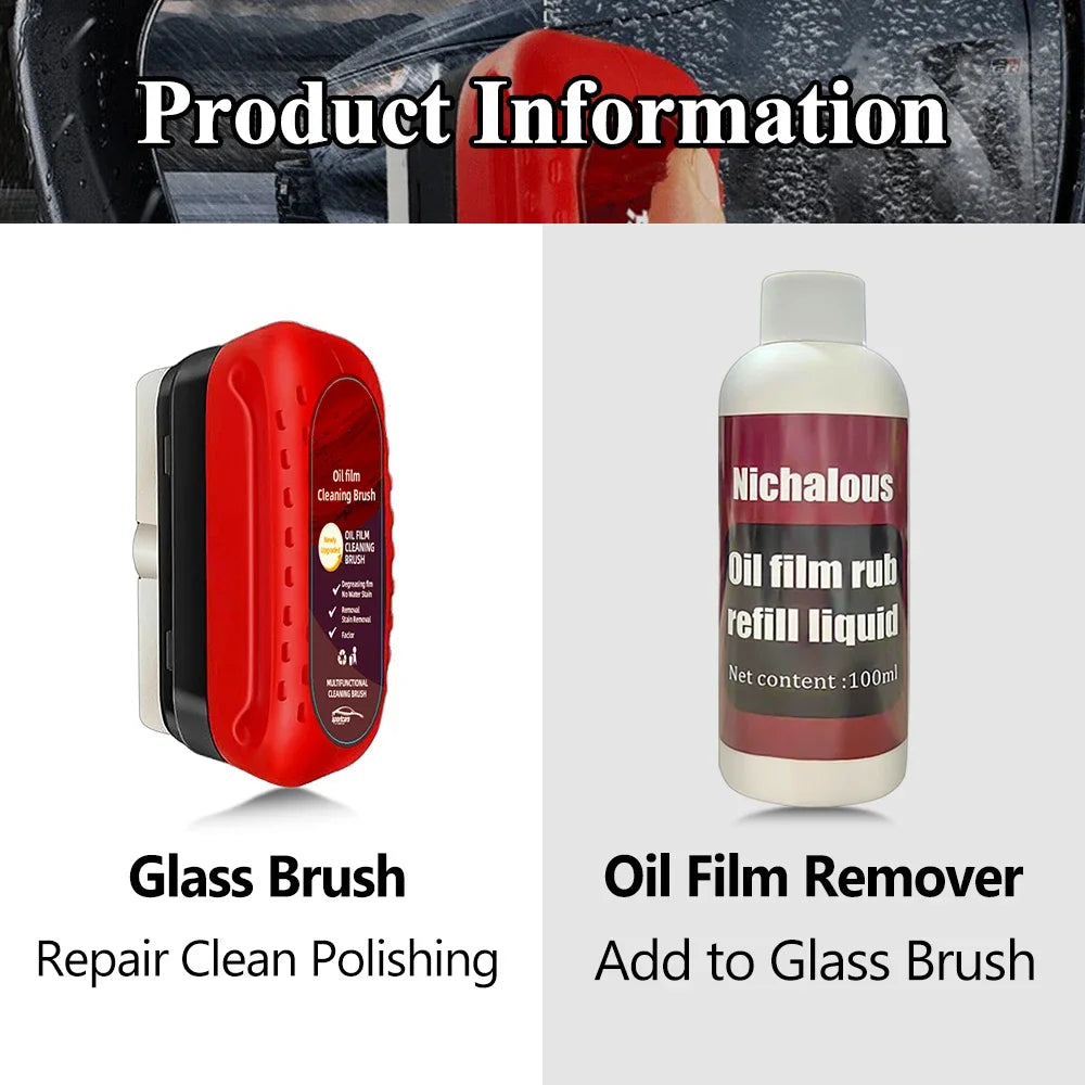 Car Glass Coating Oil Film