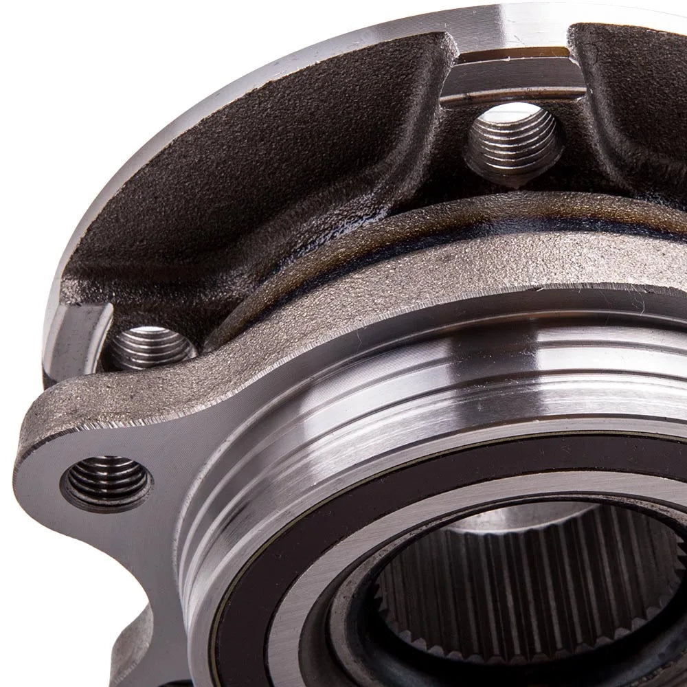 2x Front/Rear Wheel Hub Flange & Bearing Kit with Bolts for Audi