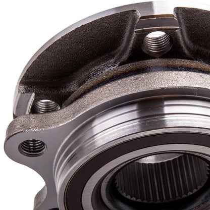 2x Front/Rear Wheel Hub Flange & Bearing Kit with Bolts for Audi