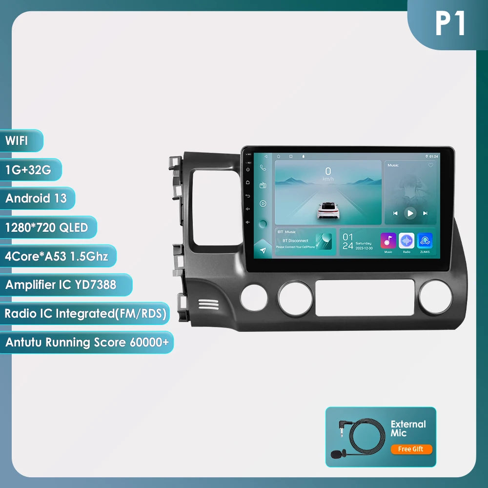 Autoradio 2Din Android 13 Car Radio