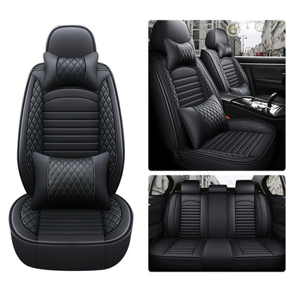5-Seats PU Leather Car Seat Covers