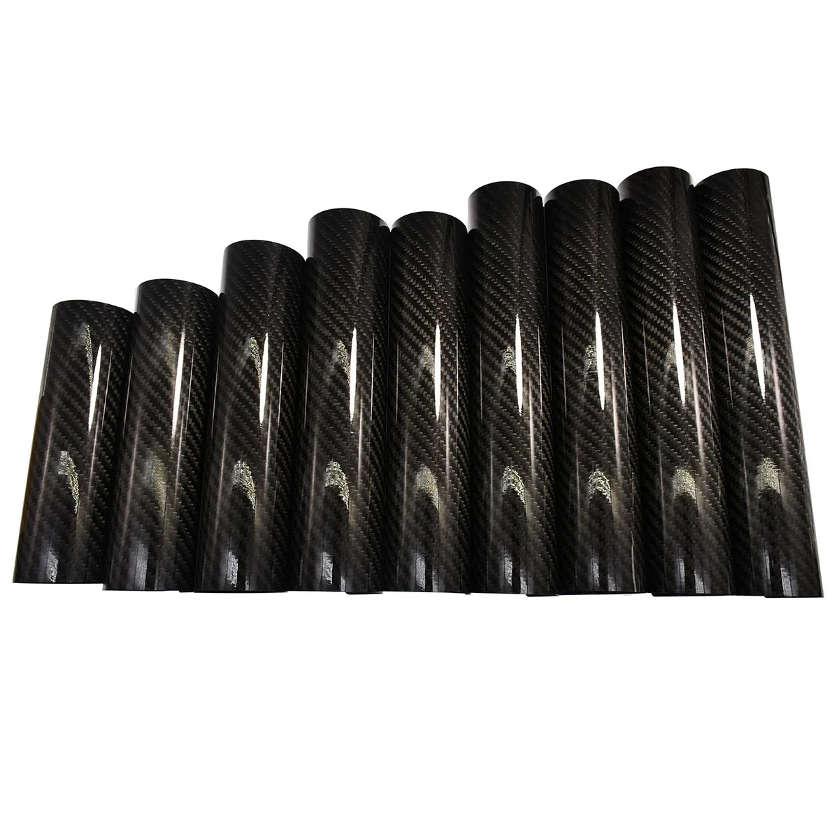 160mm-260mm Carbon Fiber Front Fork Guard Wrap Cover