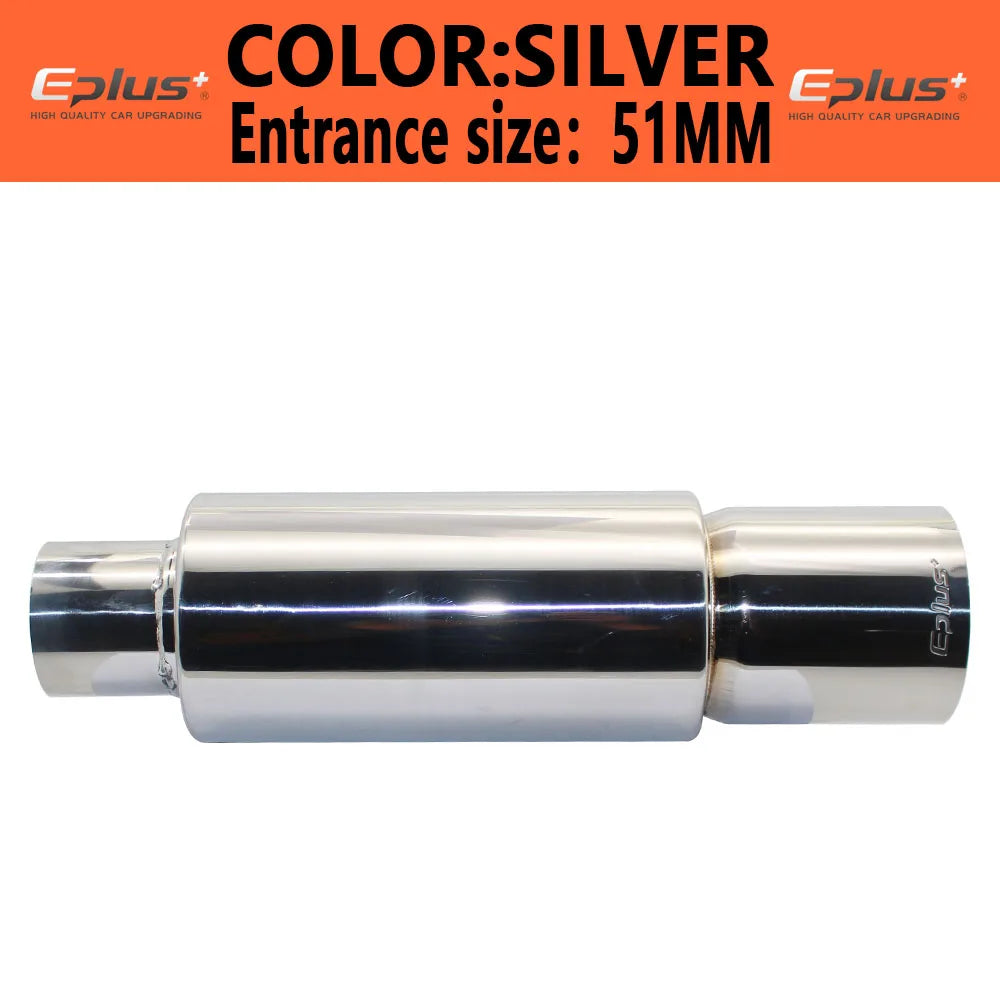 Car exhaust pipe muffler