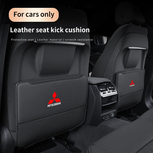 Car Seat Back Protector with Storage