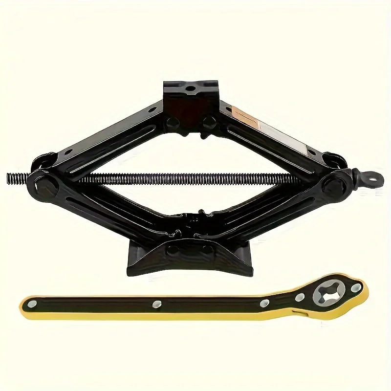 1 Set Foldable Car Jack Hand-operated
