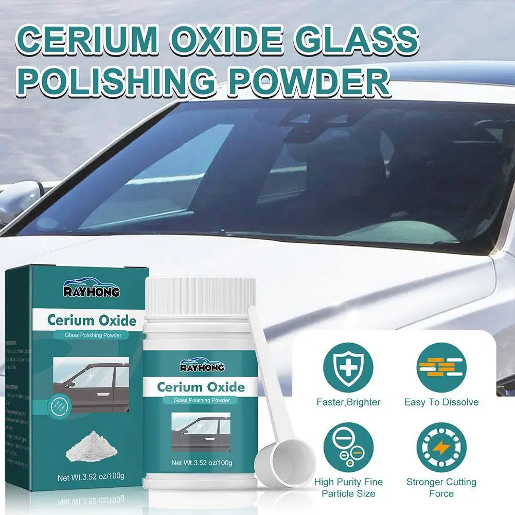 Cerium Oxide Glass Polishing Powder – Scratch Remover & Glass Repair Compound