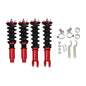 Coilovers Suspension Kit for Honda Civic 1996-2000 – Adjustable Height Spring Shock Absorbers – Complete Assemblies (Red/Blue/Gold)