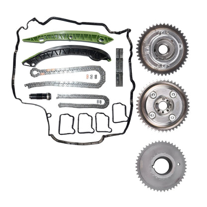 Timing Chain Kit + Camshaft VVT Gears for Mercedes-Benz