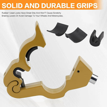 Motorcycle Handlebar Lock – Anti-Theft Throttle Grip, Clutch & Brake Lock