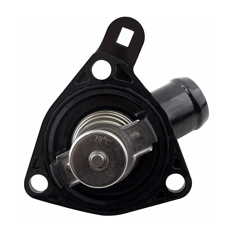 Car Black Engine Coolant Thermostat Assembly 19301-RAF-003 for Honda CR-V L4 2.4L (2007–2014)