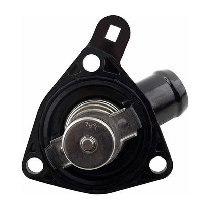 Car Black Engine Coolant Thermostat Assembly 19301-RAF-003 for Honda CR-V L4 2.4L (2007–2014)
