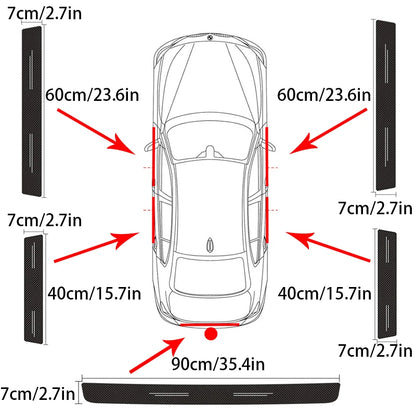Carbon Fiber Car Sticker