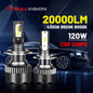 Dualvision H4 LED Headlight 20000LM 120W