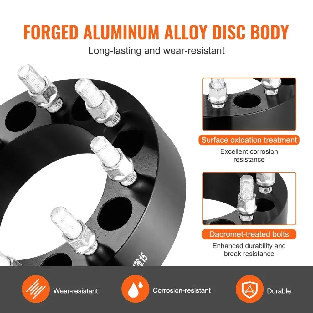 2PCS 2” 8-Lug Forged Wheel Spacers