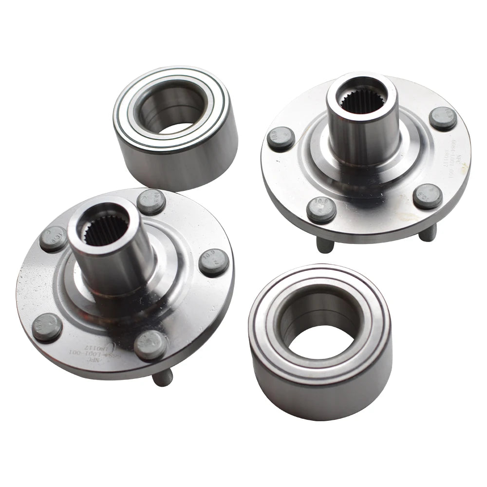 Pair Front Wheel Bearing & Hub Assembly for 2004-2017 Toyota Camry LE/SE L4