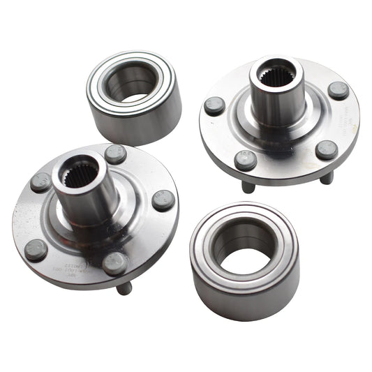 Pair Front Wheel Bearing & Hub Assembly for 2004-2017 Toyota Camry LE/SE L4