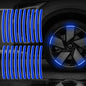 20pcs Car Wheel Hub Reflective Sticker