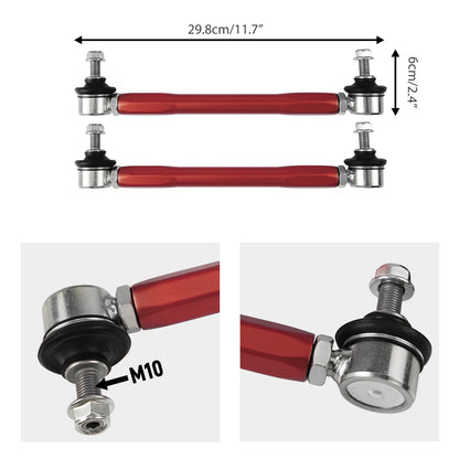 Adjustable Front Sway Bar End Link Kit