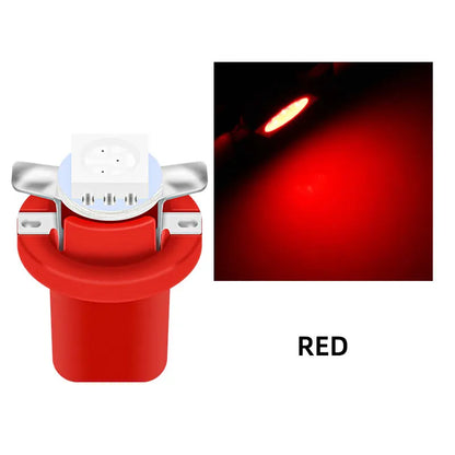 10PCS T5 B8.5D 1SMD LED Dashboard & Interior Bulbs