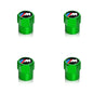 4pcs car wheel tire metal valve cover