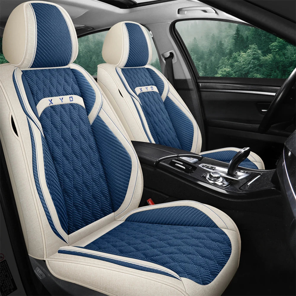 Universal Car Seat Cover Full Set for SKODA Octavia A5/A7, Kodiaq, Superb, Wagon, Fabia, Rapid, Yeti, Combi, Karoq